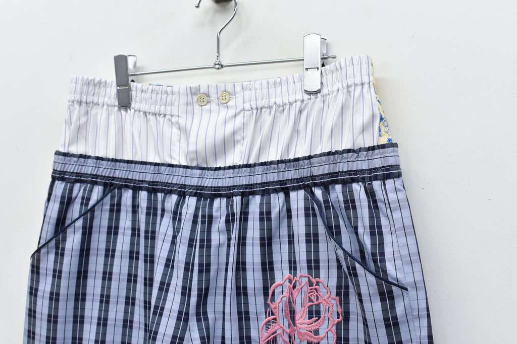 Pajama Shorts / Embroidery