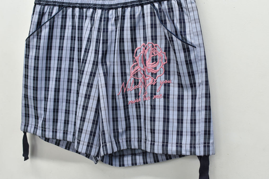 Pajama Shorts / Embroidery