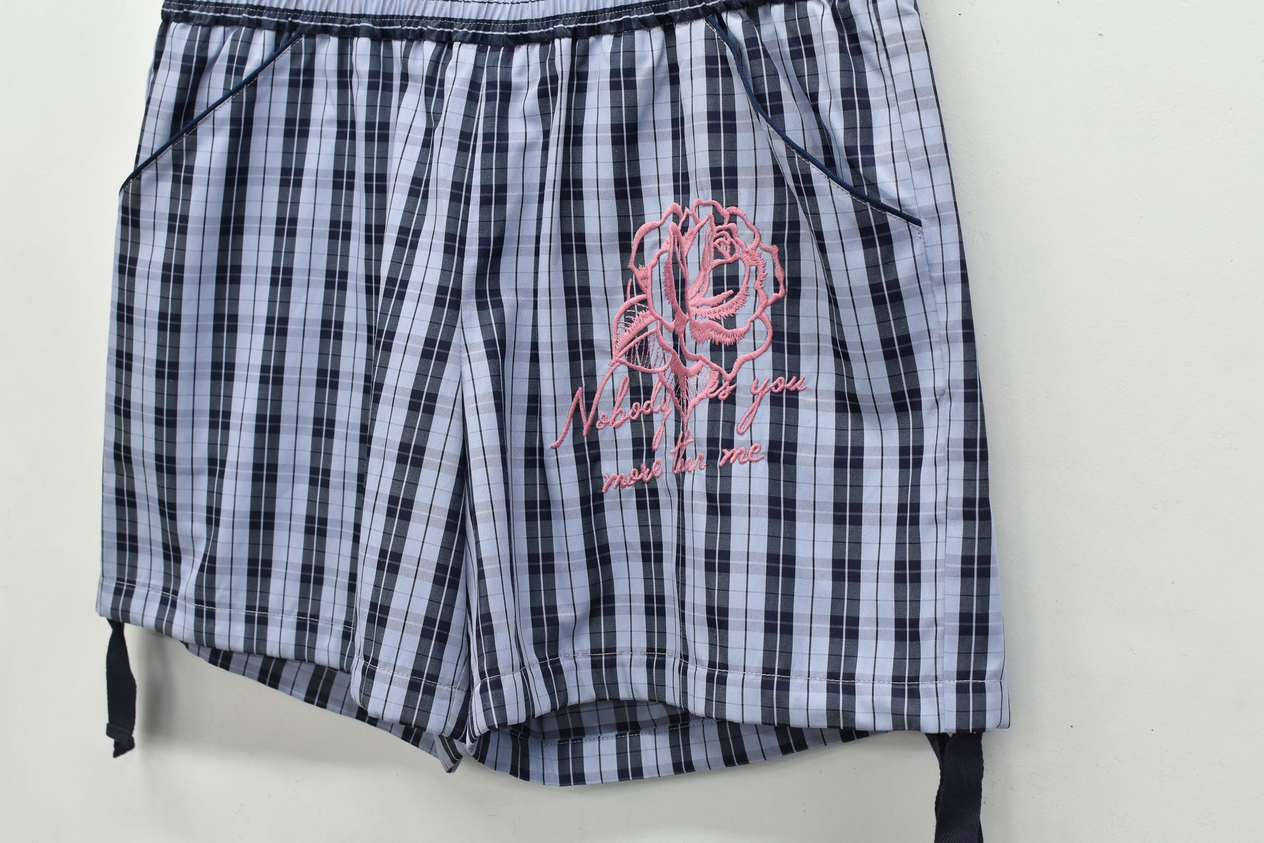 Pajama Shorts / Embroidery
