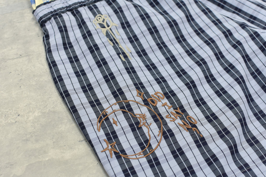 Pajama Shorts / Embroidery