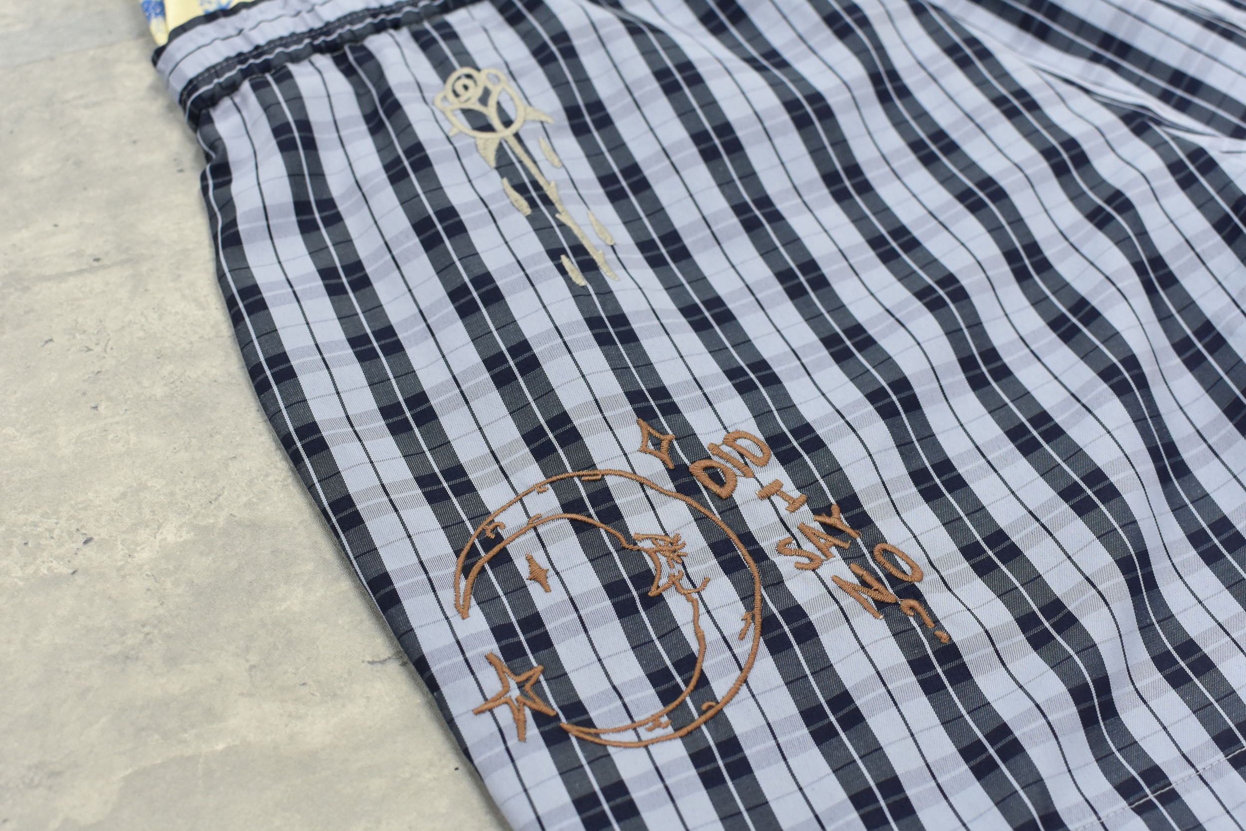 Pajama Shorts / Embroidery