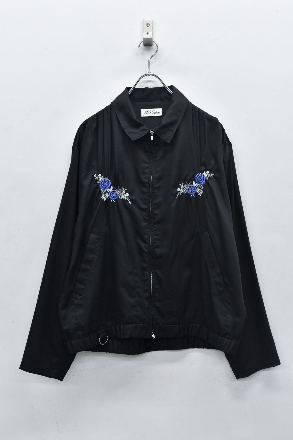 Embroidery Wrinklework Blouson