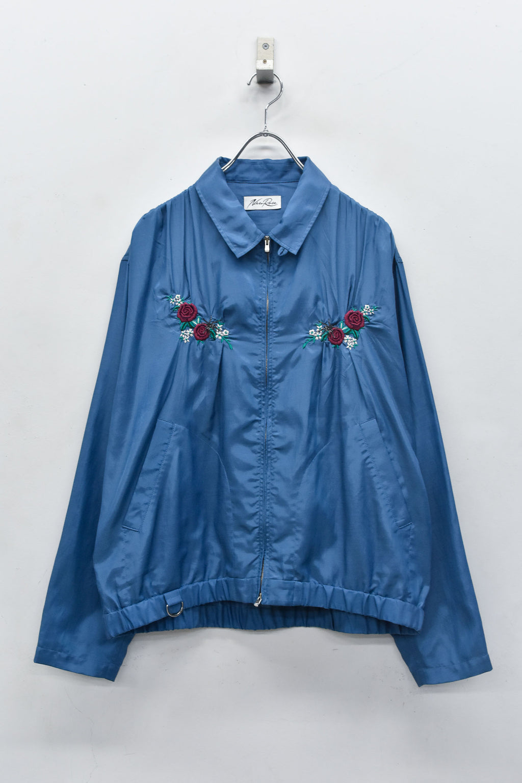 Embroidery Wrinklework Blouson