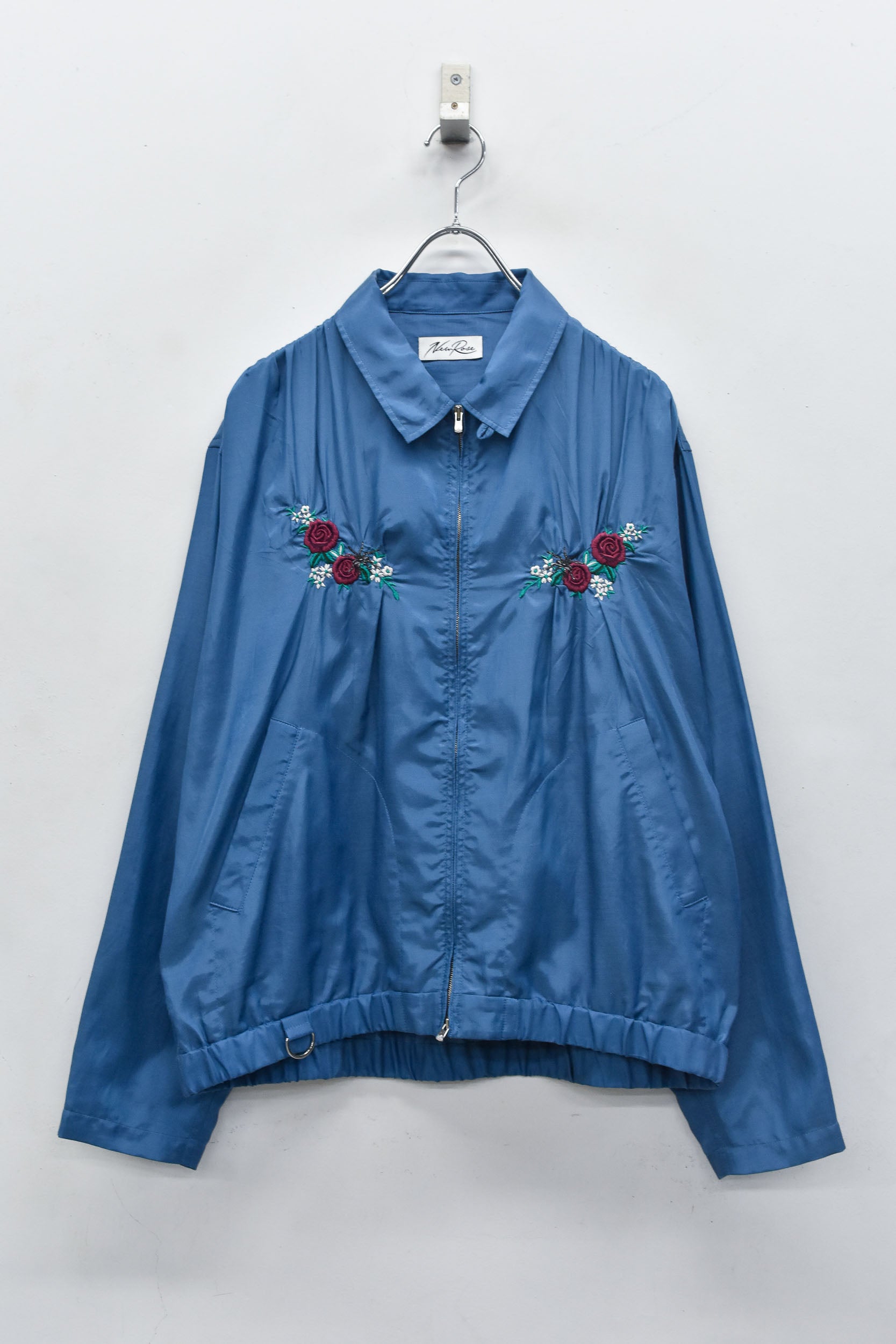 Embroidery Wrinklework Blouson