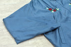 Embroidery Wrinklework Blouson
