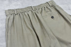 Embroidery Wrinklework Tuck Pants