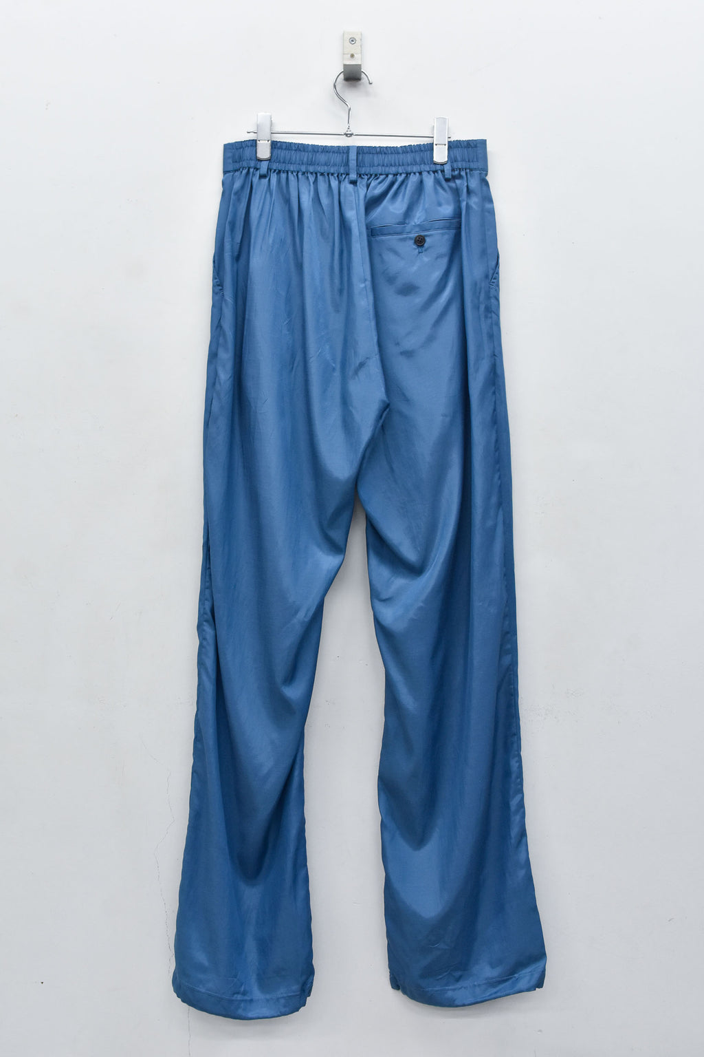 Embroidery Wrinklework Tuck Pants