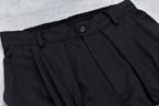 Embroidery Wrinklework Tuck Pants