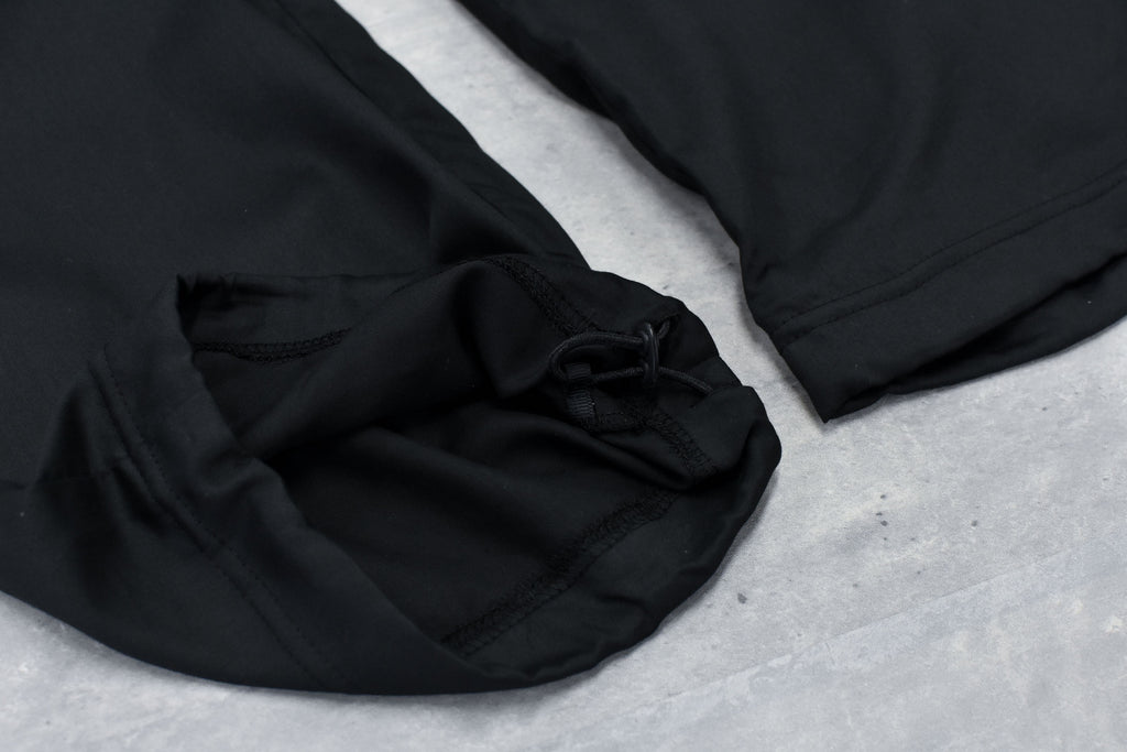 Embroidery Wrinklework Tuck Pants