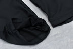 Embroidery Wrinklework Tuck Pants