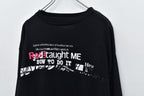 Letter Embroidery Long Sleeve Shirt