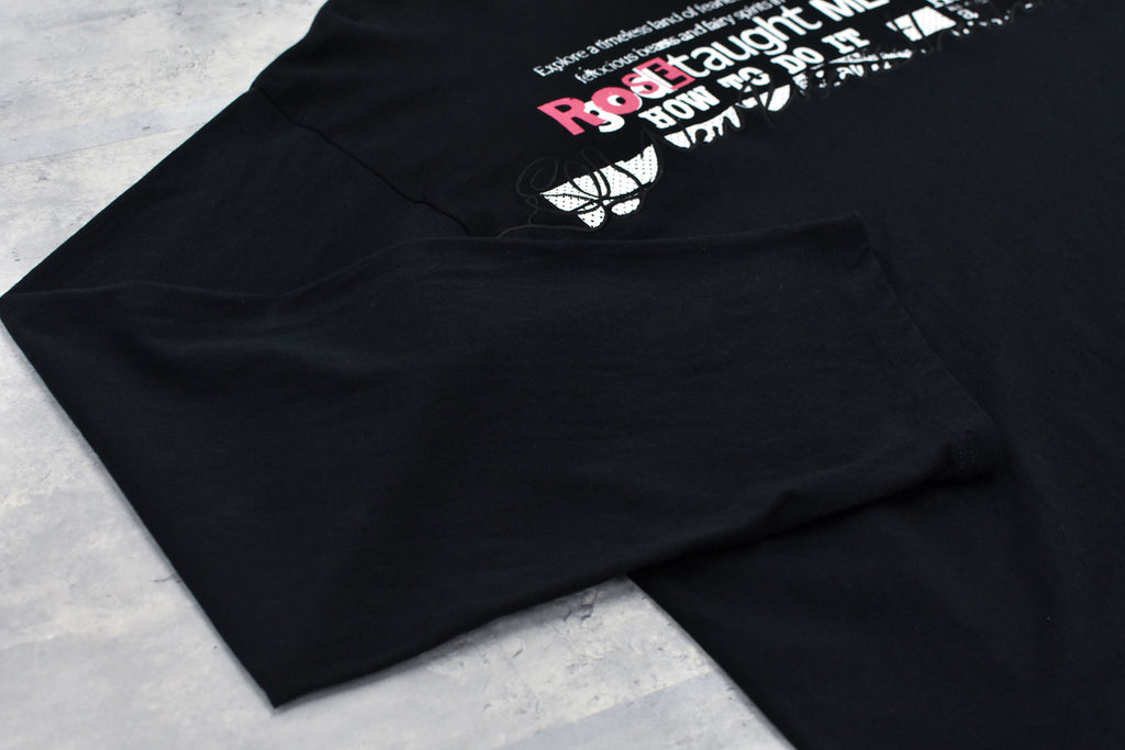 Letter Embroidery Long Sleeve Shirt