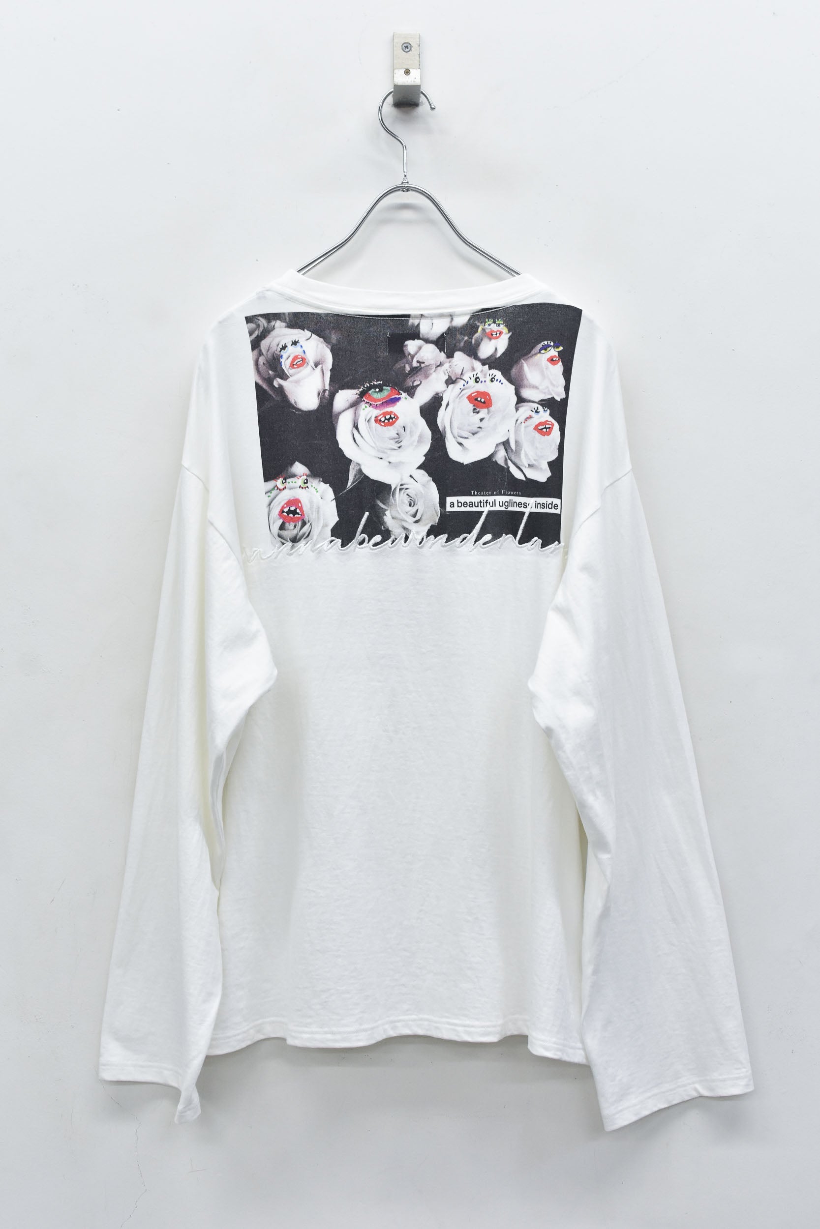 Letter Embroidery Long Sleeve Shirt