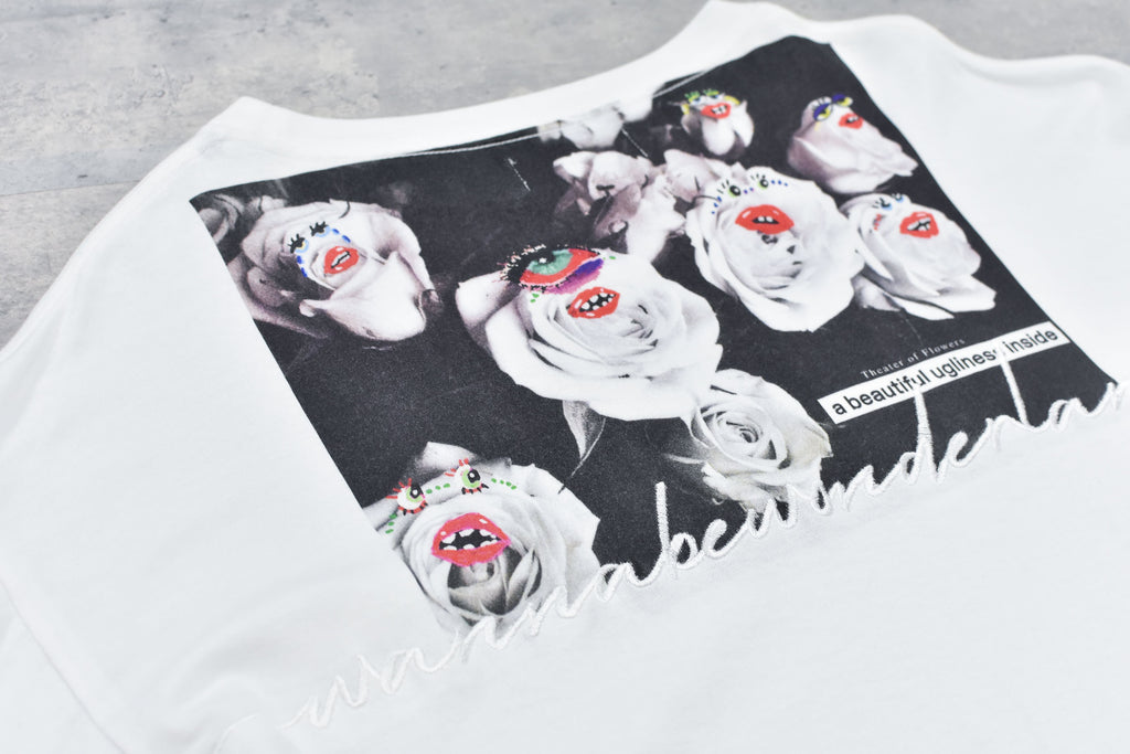 Letter Embroidery Long Sleeve Shirt