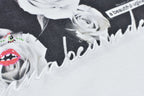 Letter Embroidery Long Sleeve Shirt