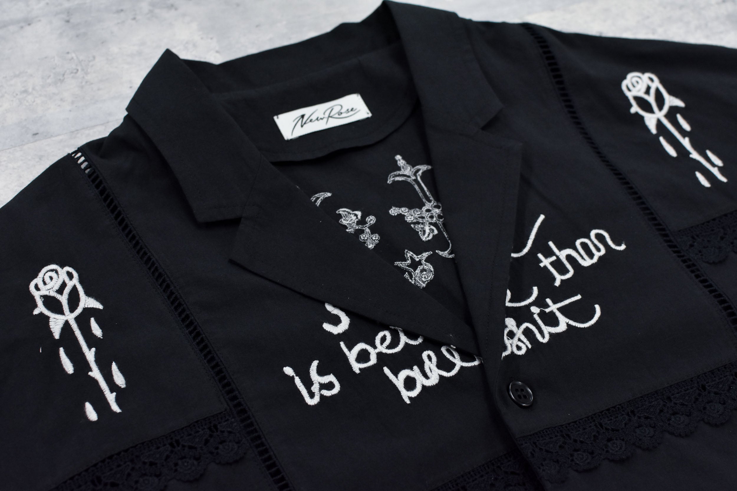 Ladder Race×Embroidery Jacket