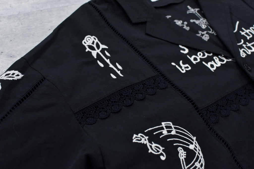 Ladder Race×Embroidery Jacket