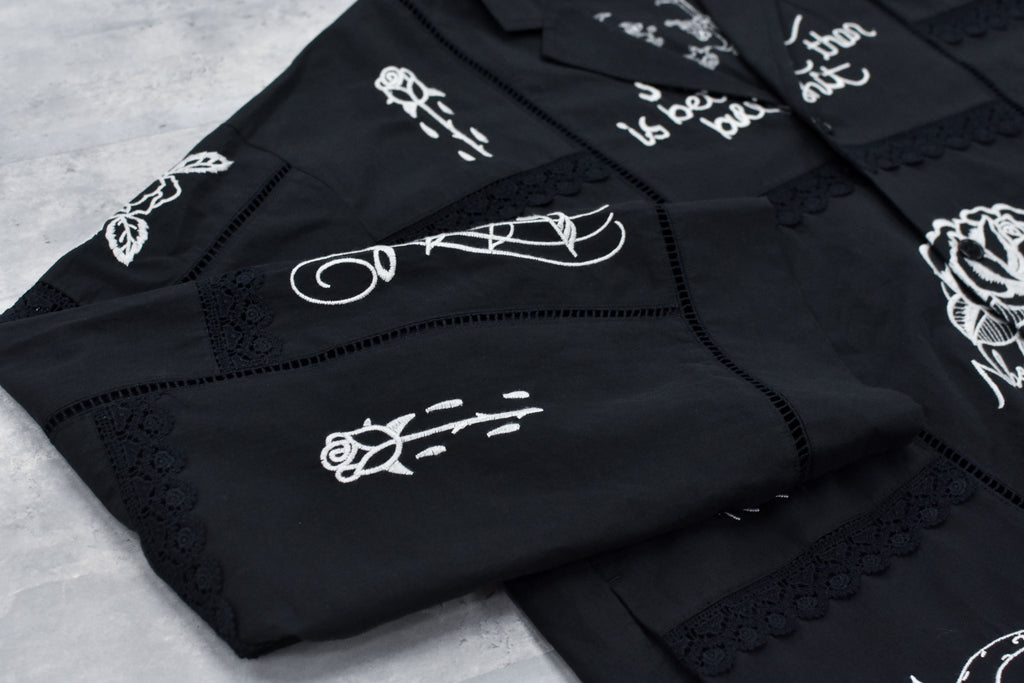 Ladder Race×Embroidery Jacket