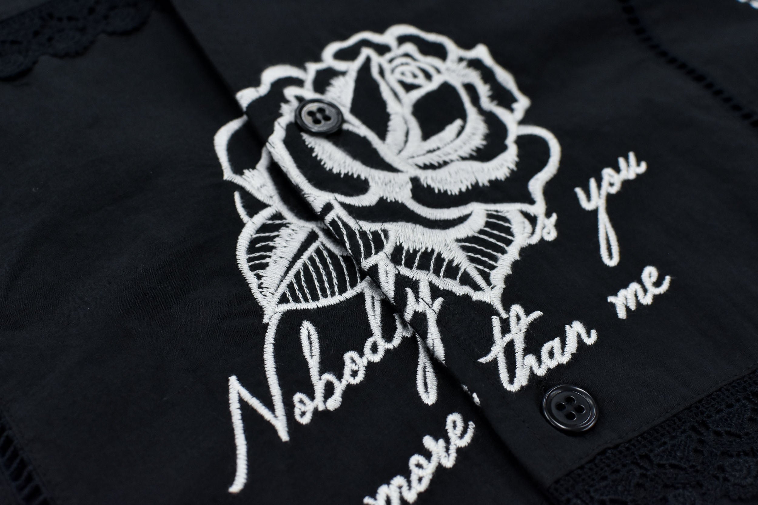 Ladder Race×Embroidery Jacket
