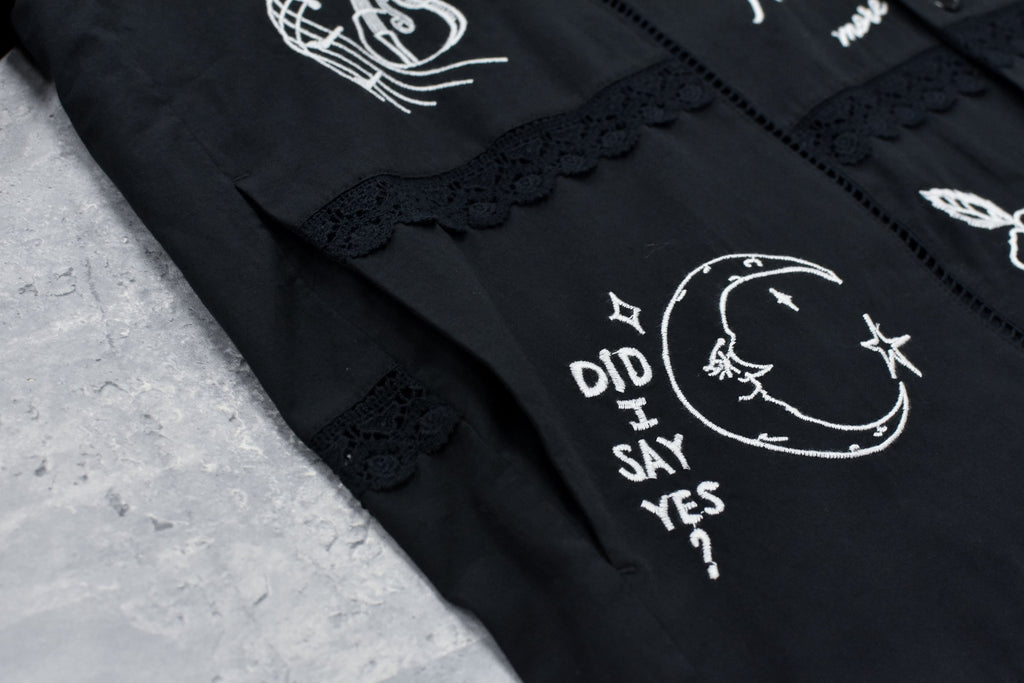 Ladder Race×Embroidery Jacket