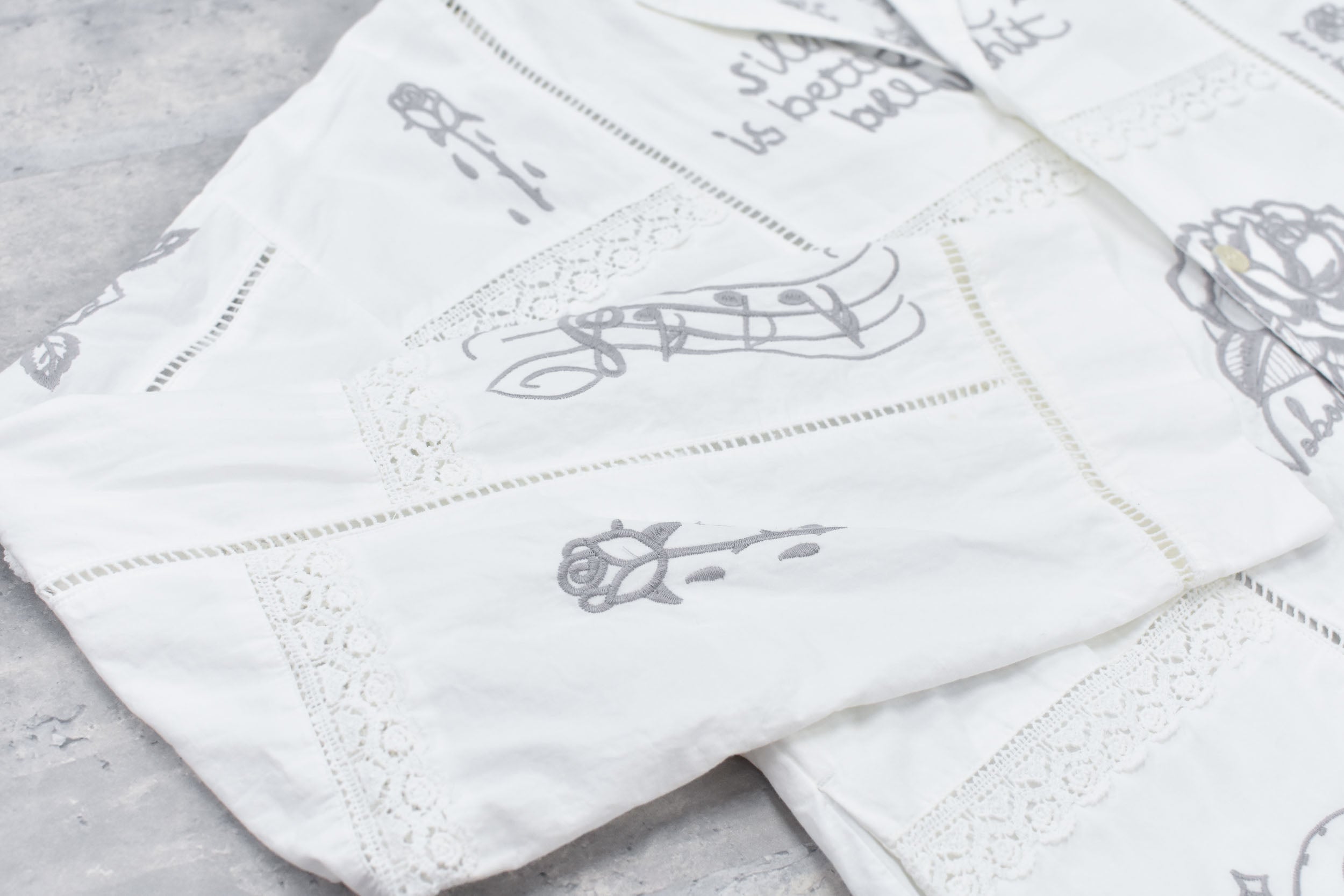 Ladder Race×Embroidery Jacket