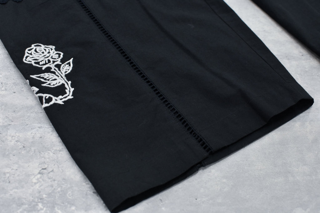 Ladder Race×Embroidery Pants