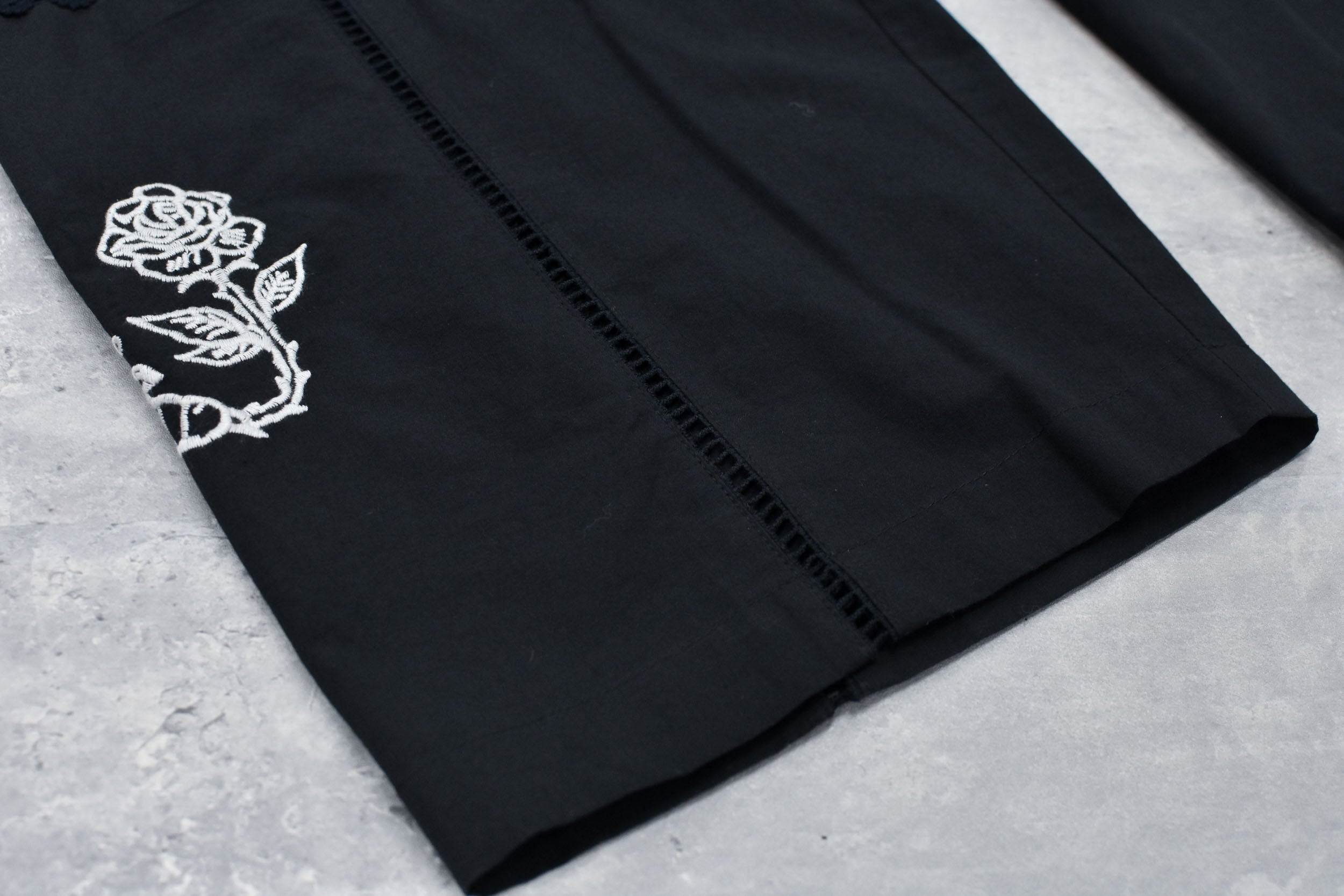 Ladder Race×Embroidery Pants