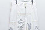 Ladder Race×Embroidery Pants