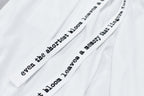 Jersey Tuck Pants / embroidery cord