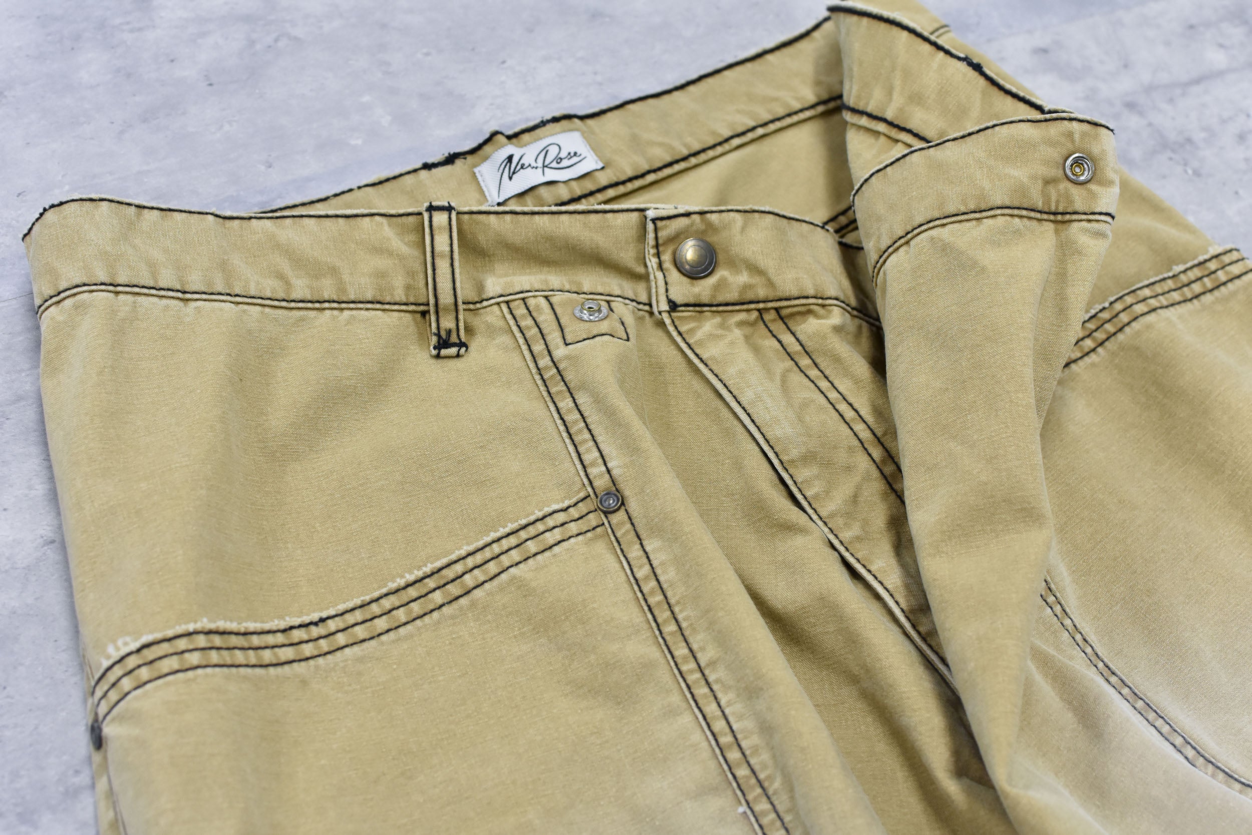 Fold The Waist Pants