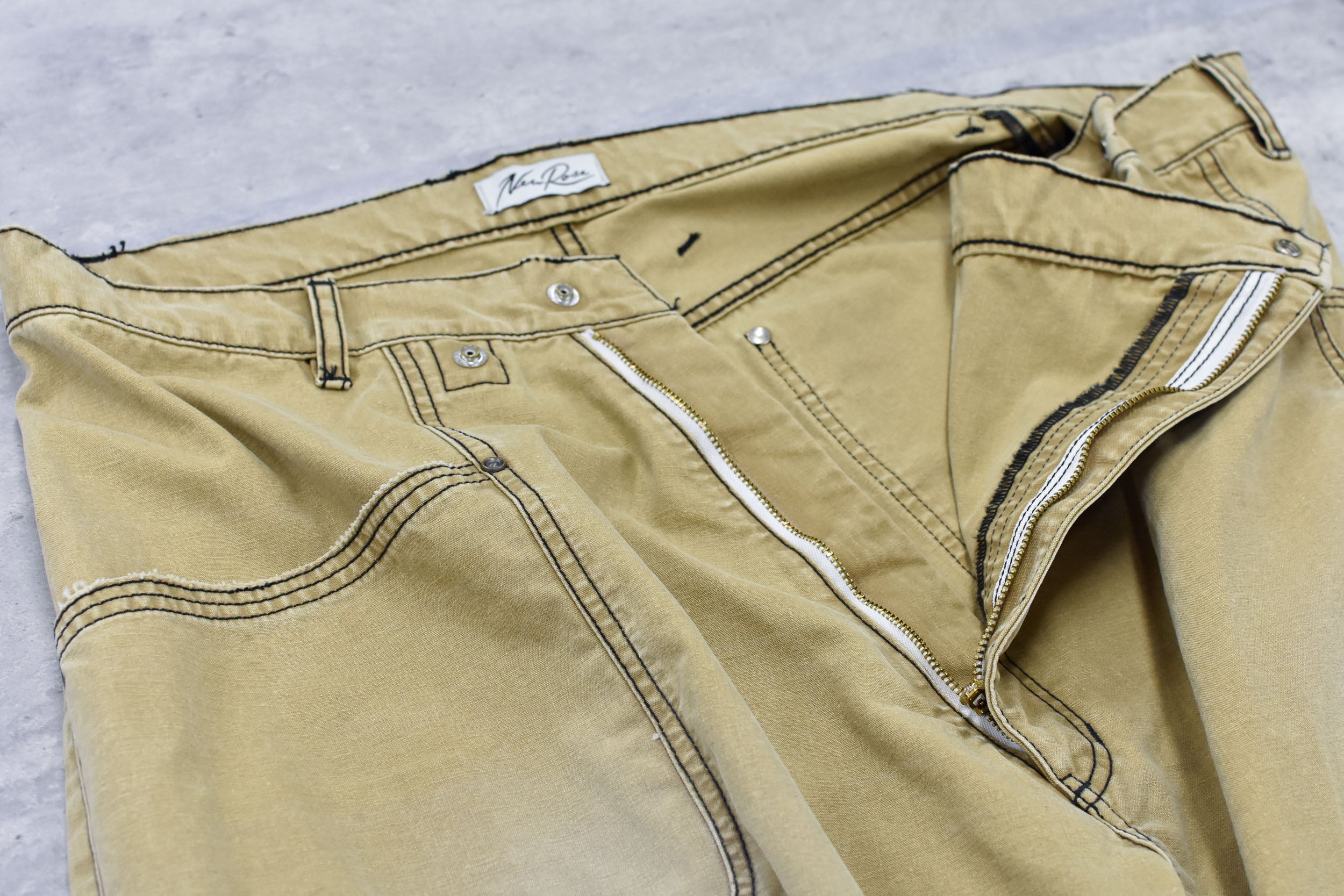 Fold The Waist Pants
