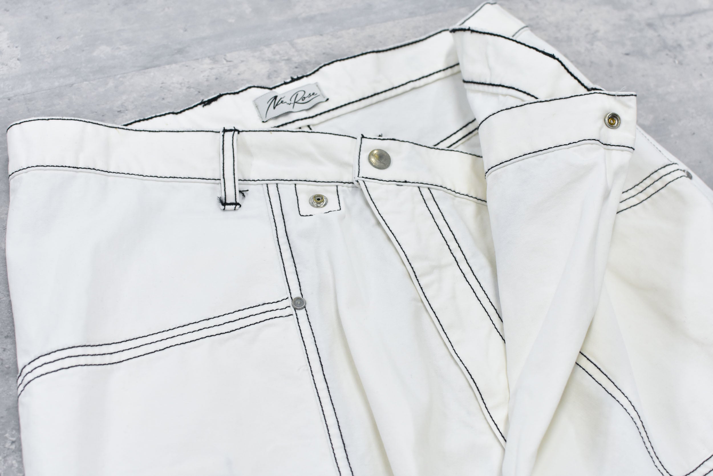 Fold The Waist Pants