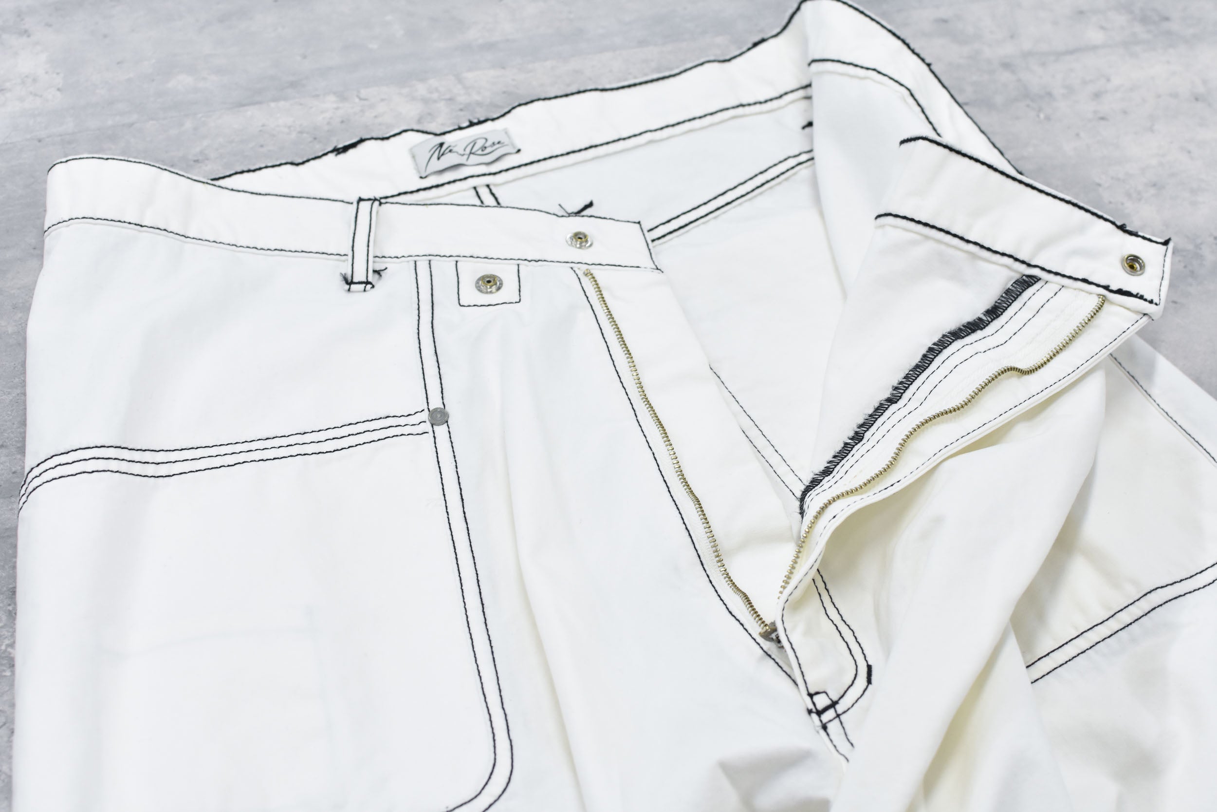 Fold The Waist Pants