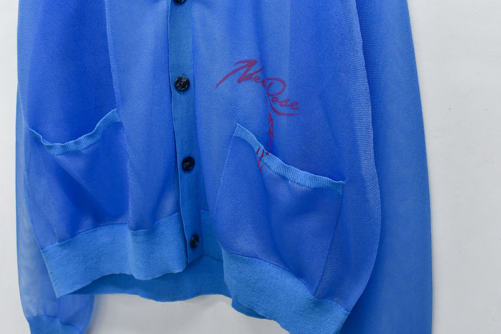 Sheer Knit Cardigan / Airbrush
