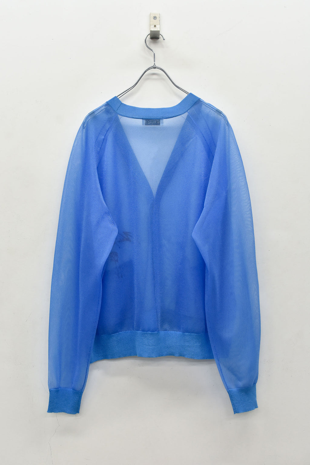 Sheer Knit Cardigan / Airbrush