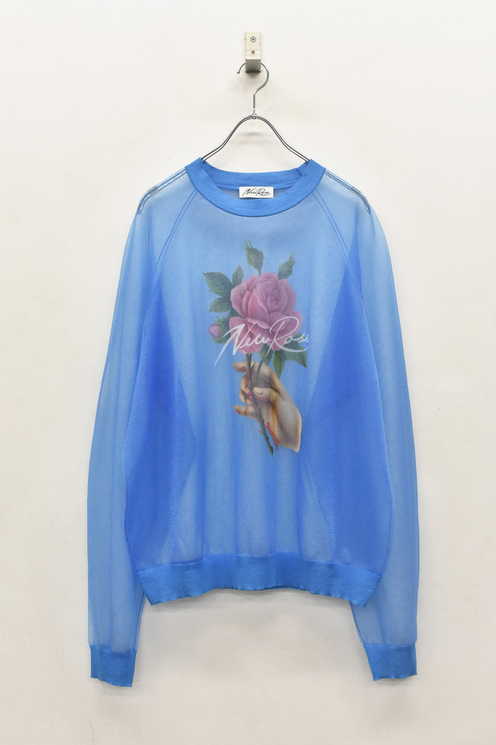 Sheer Knit Pullover / Airbrush