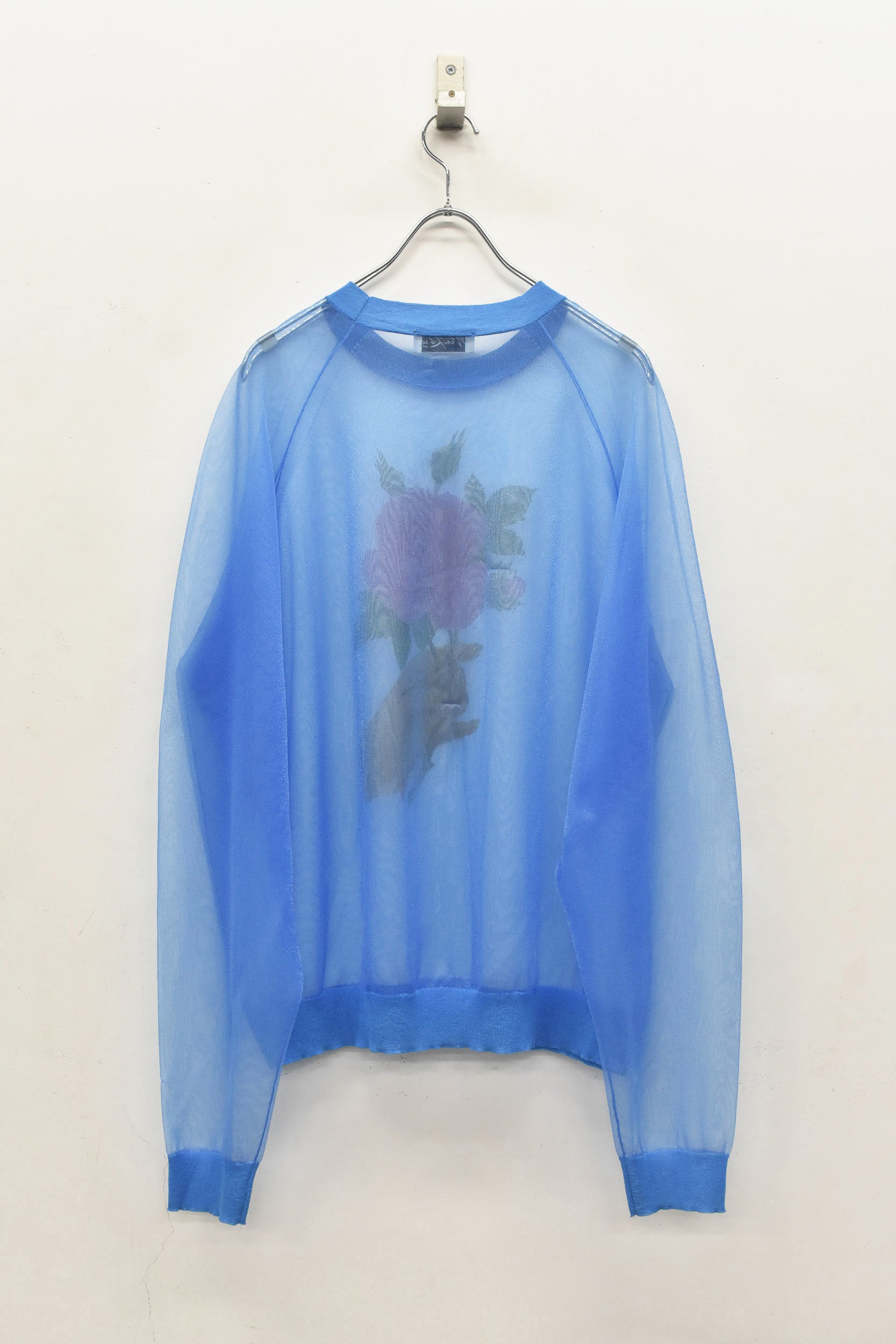 Sheer Knit Pullover / Airbrush