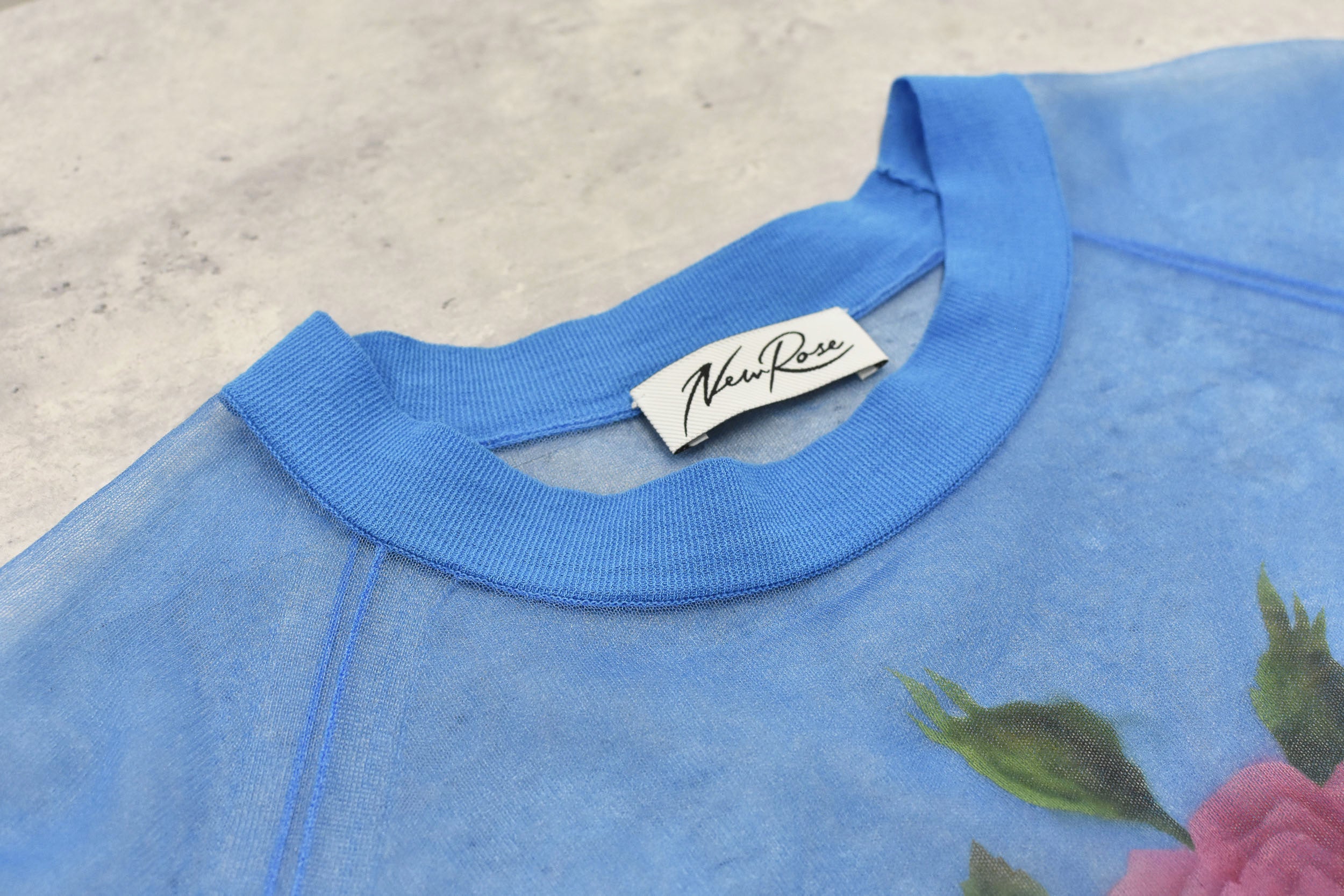 Sheer Knit Pullover / Airbrush