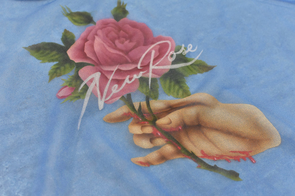 Sheer Knit Pullover / Airbrush