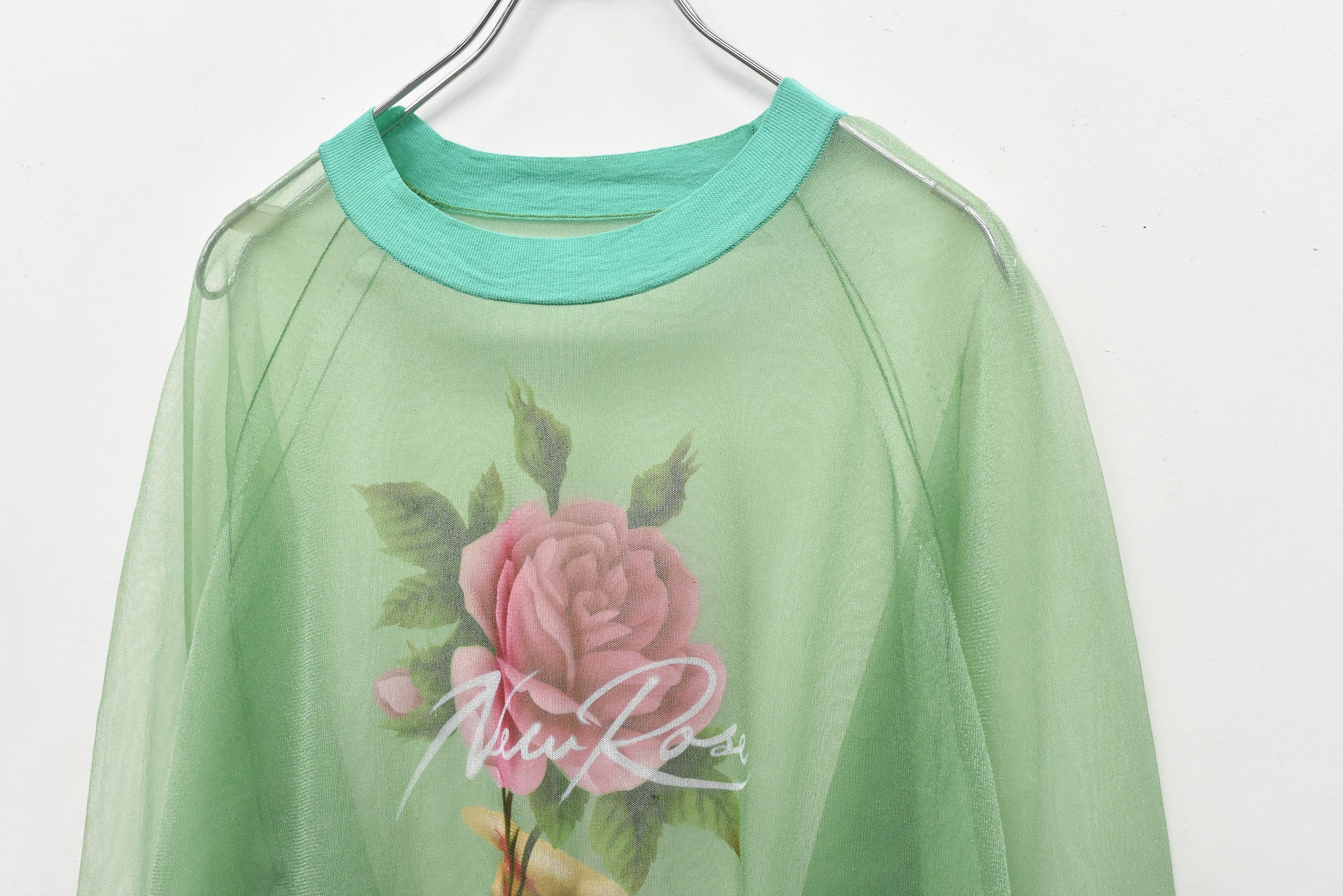 Sheer Knit Pullover / Airbrush