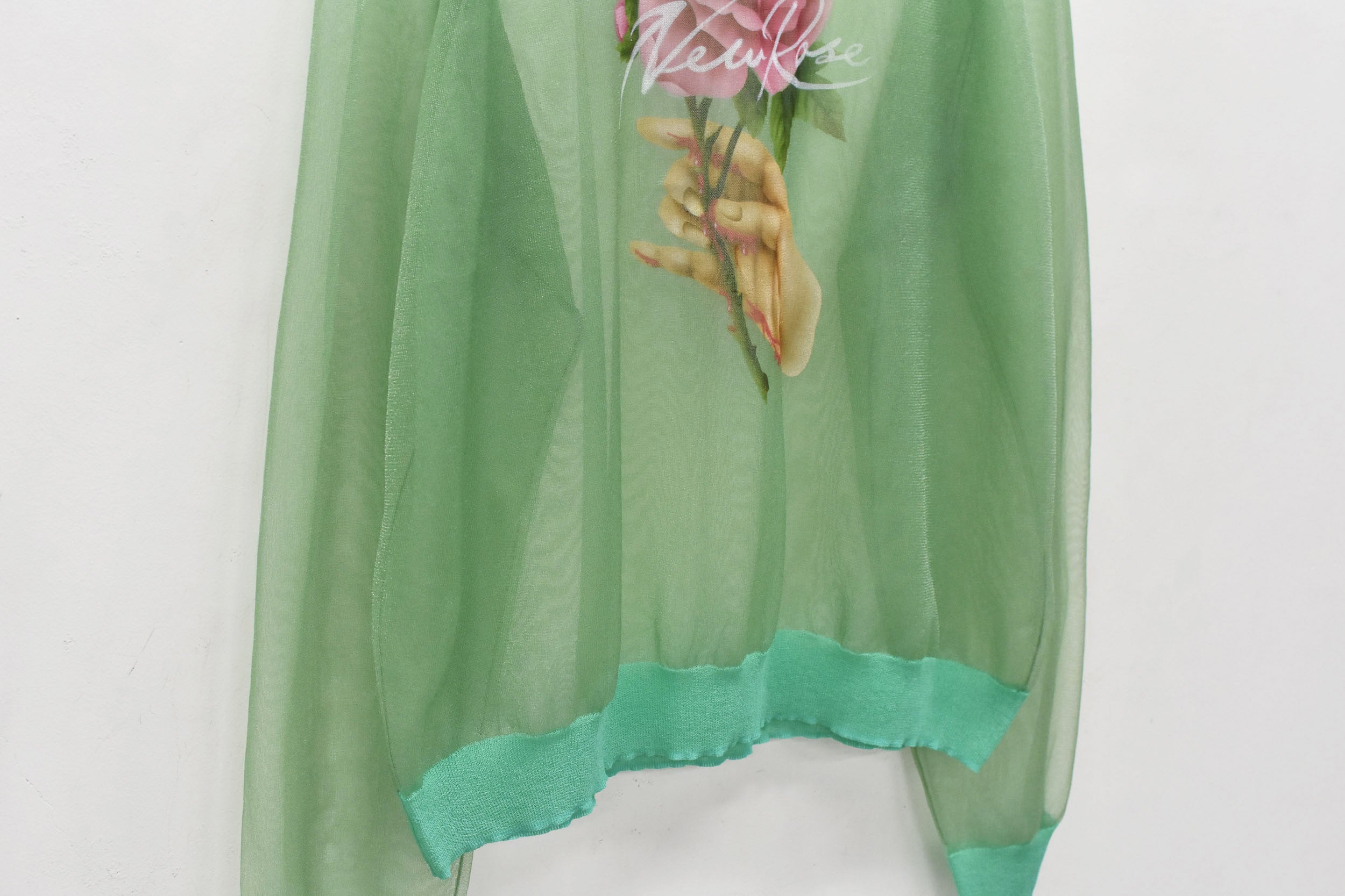 Sheer Knit Pullover / Airbrush