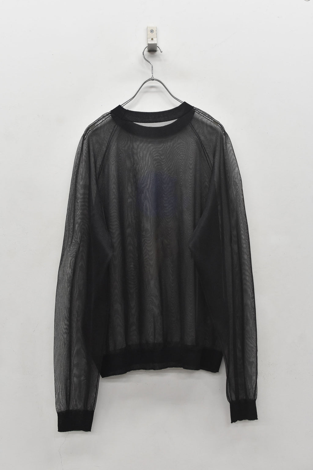Sheer Knit Pullover / Airbrush