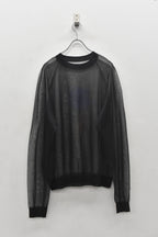 Sheer Knit Pullover / Airbrush