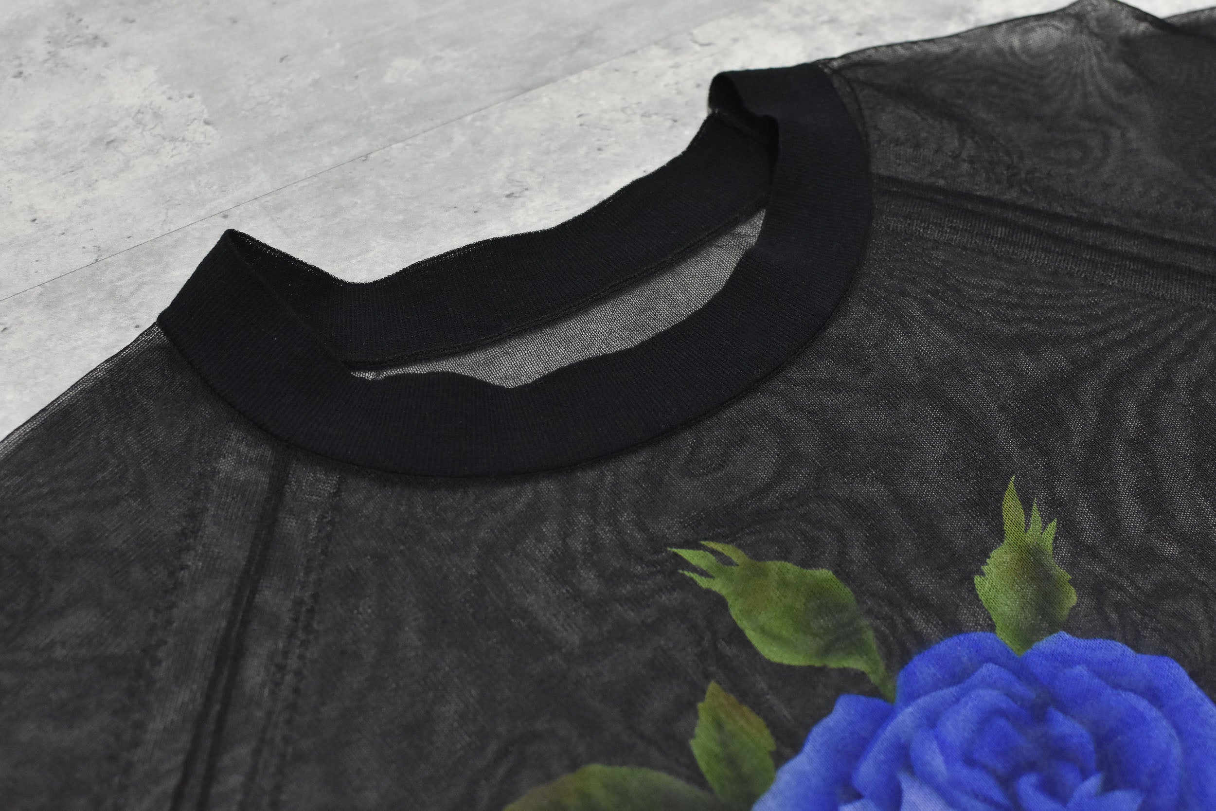 Sheer Knit Pullover / Airbrush