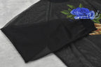 Sheer Knit Pullover / Airbrush