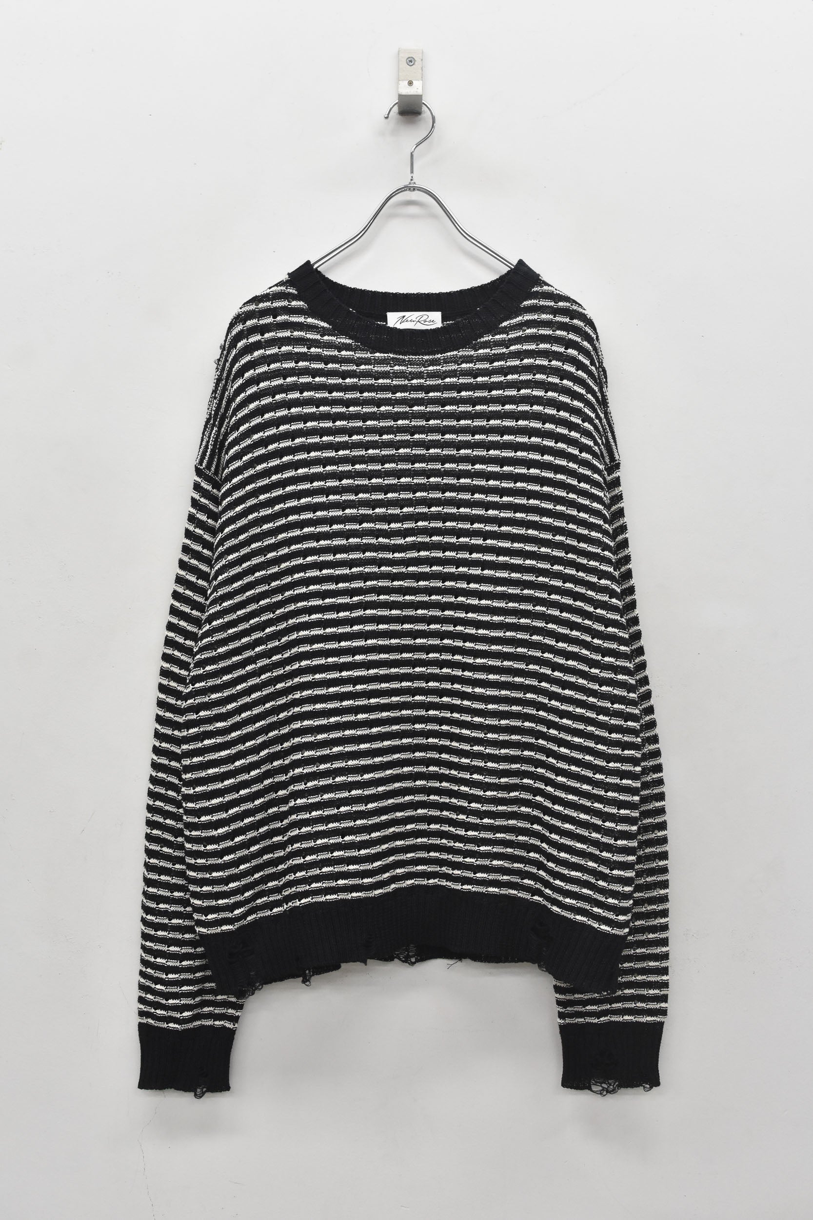 Links Knitting Destroy Pullover