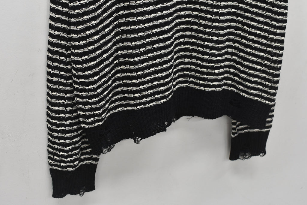 Links Knitting Destroy Pullover