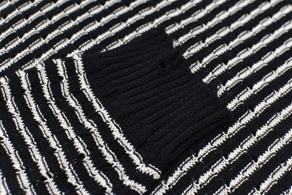 Links Knitting Destroy Pullover