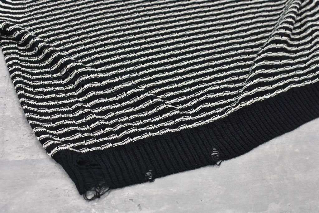 Links Knitting Destroy Pullover