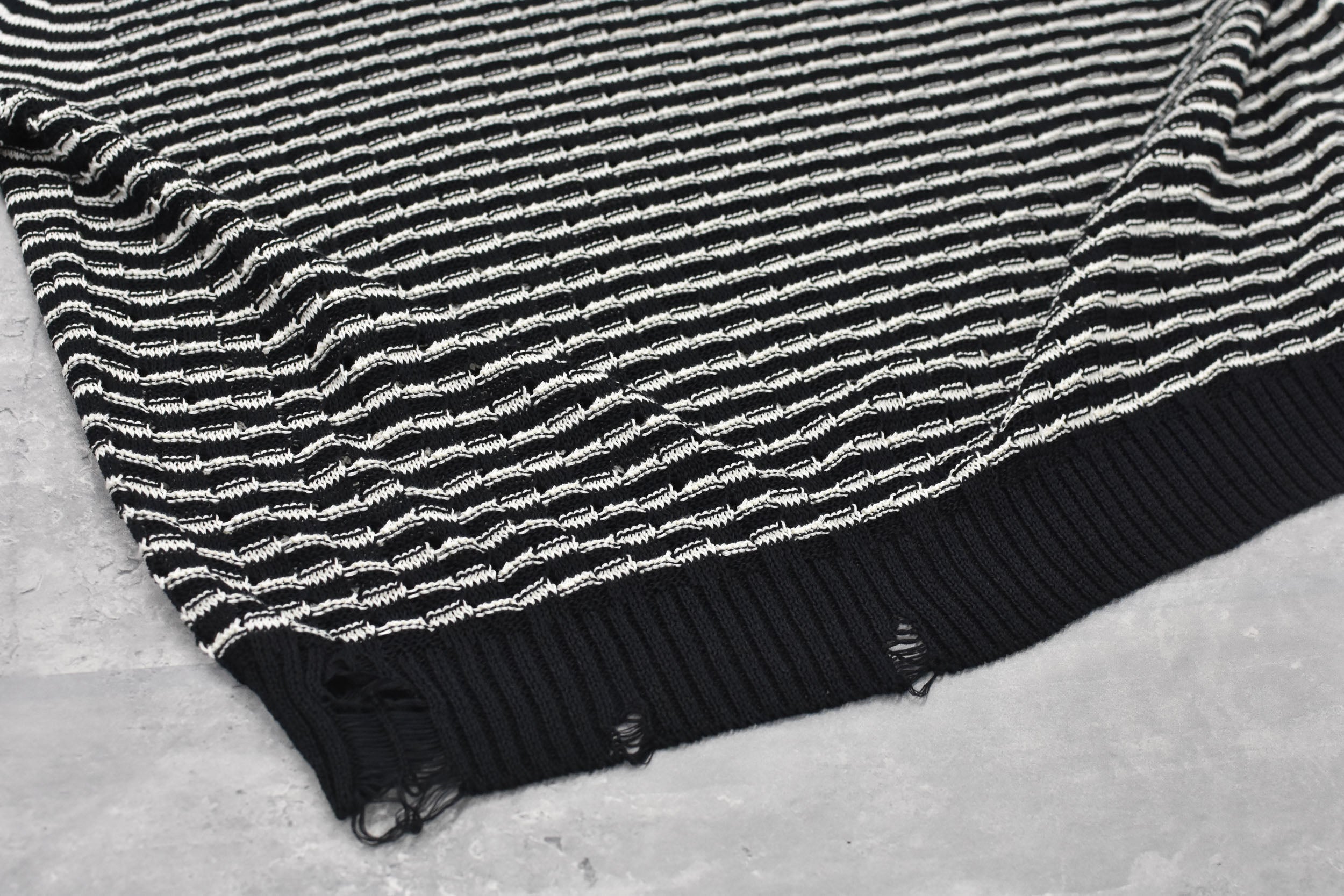 Links Knitting Destroy Pullover